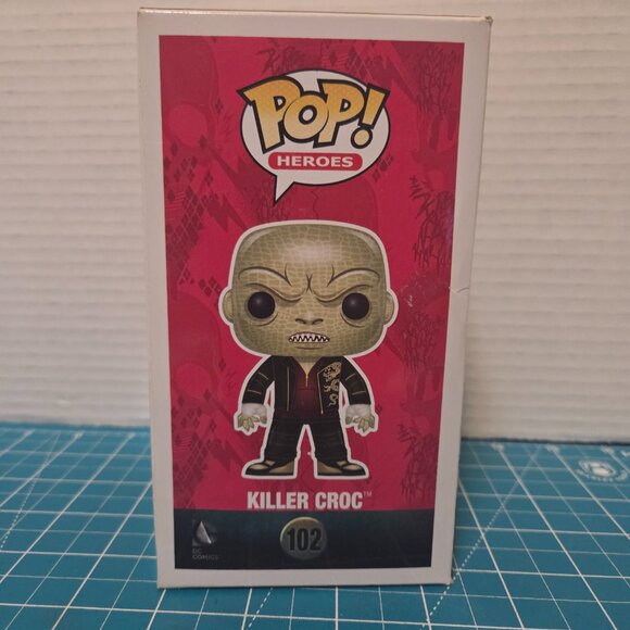 Funko POP Heroes DC Suicide Squad Killer Croc 102 Vinyl Figure - Picture 4 of 6